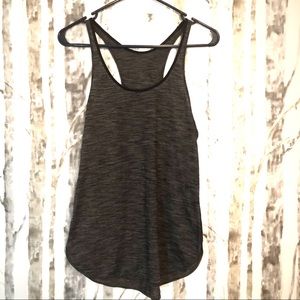 Lululemon heathered grey tank